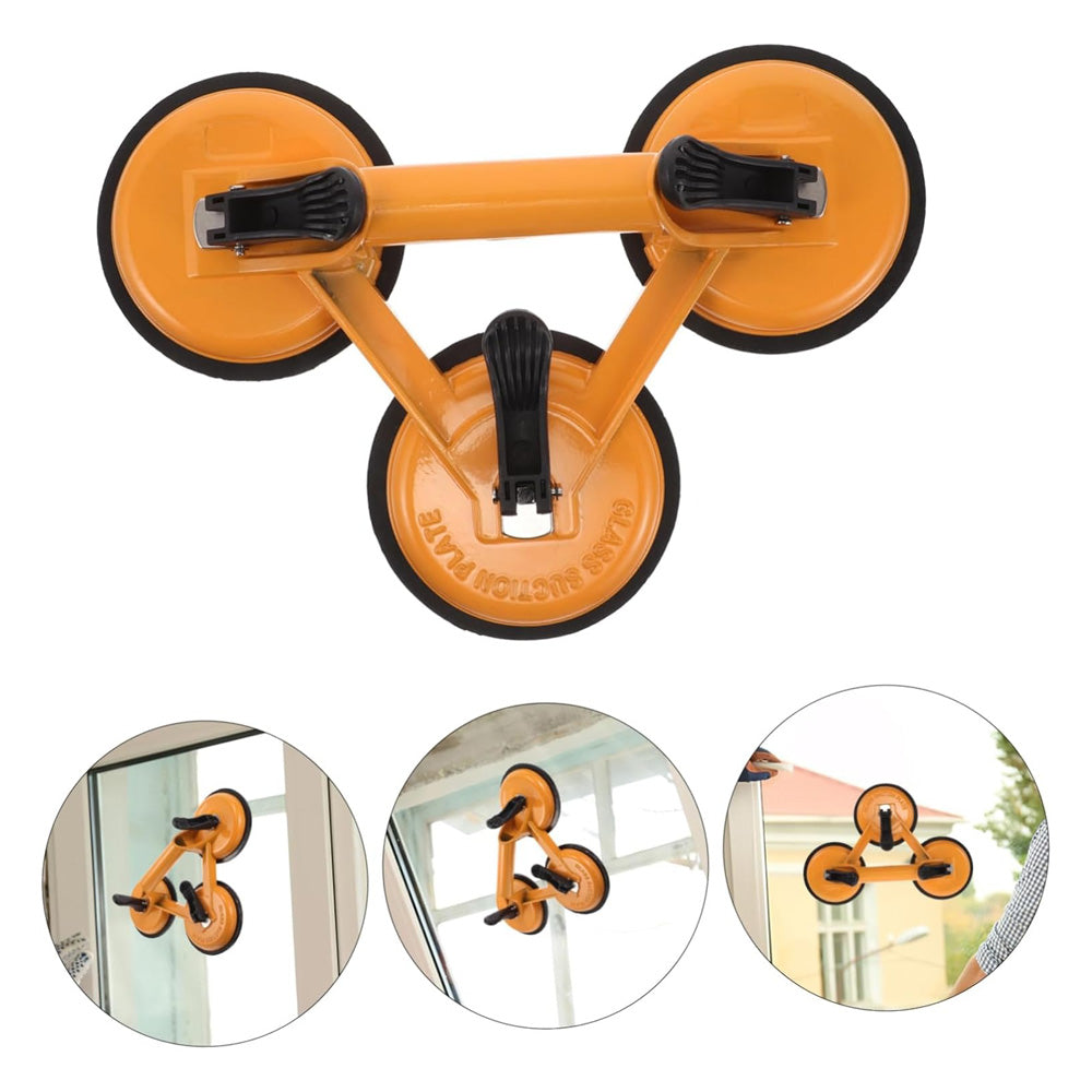 Heavy Duty Glass Lifter Triple Claw Suction Cup Tool Secondary image