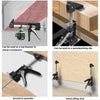 2 Pcs Labor Saving Arm Jack 300KG Furniture High Lifter Adjustable Height