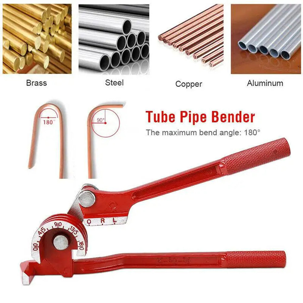 3 in 1 Tubing Pipe Bender 1/4 5/16 3/8in Aluminum Copper Steel Fuel Brake Lines Main image