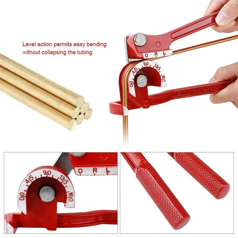 3 in 1 Tubing Pipe Bender 1/4 5/16 3/8in Aluminum Copper Steel Fuel Brake Lines Secondary image