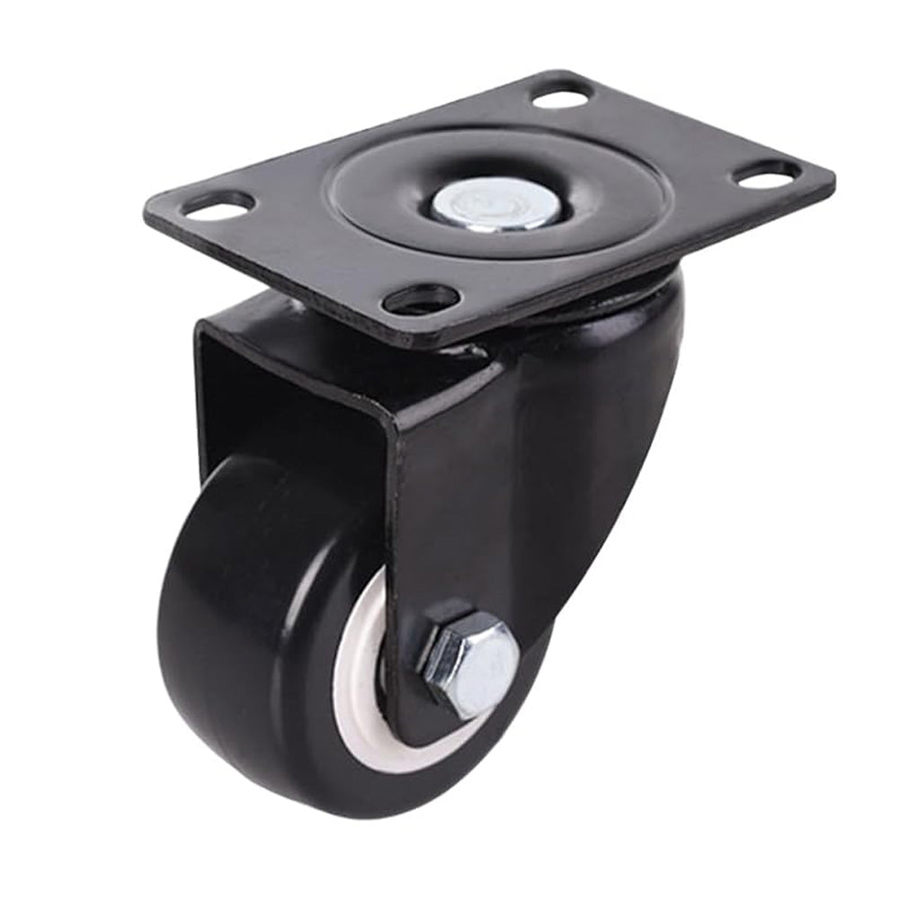 4 pcs 2" Heavy Duty Swivel Castor Wheels Trolley Furniture Caster Without Brake Secondary image