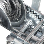 3000LBS self-locking Hand Winch  5mm x10m Steel Cable for Boat Trailer Truck