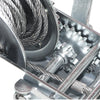 3000LBS self-locking Hand Winch  5mm x10m Steel Cable for Boat Trailer Truck