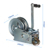 3000LBS self-locking Hand Winch  5mm x10m Steel Cable for Boat Trailer Truck