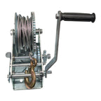 3000LBS self-locking Hand Winch  5mm x10m Steel Cable for Boat Trailer Truck