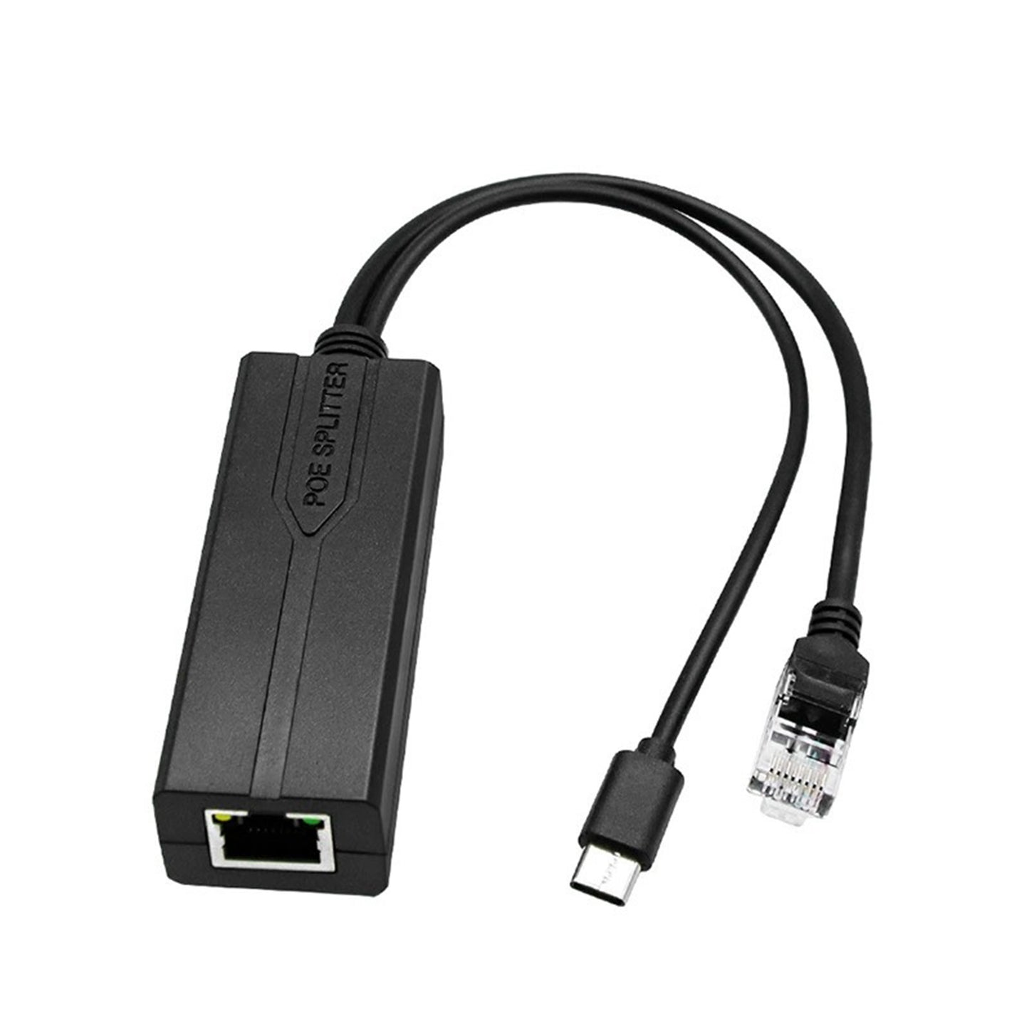 48V to 5V Gigabit PoE Splitter – USB-C 5V/3.5A Output