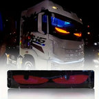 LED Automobile Display  LED Automobile Flexible Display 96*16 Pixels 90*19.2cm