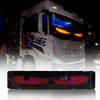LED Automobile Display  LED Automobile Flexible Display 96*16 Pixels 90*19.2cm