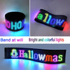 LED Flexible Screen Scrolling Advertising 192*16 Pixels 176*19.2cm AU plug
