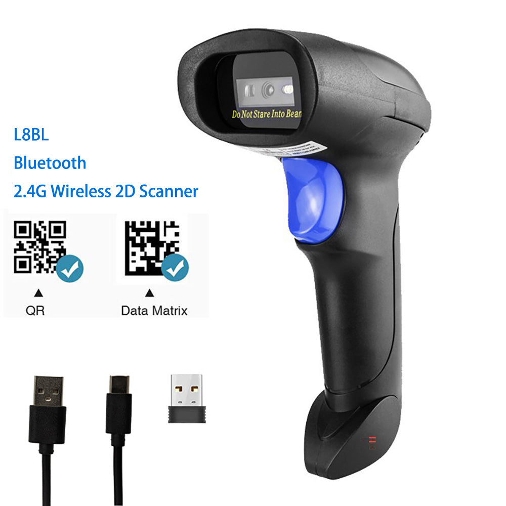 NETUM L8BL 2D 2.4G Wireless Bluetooth Handheld Auto Barcode Scanner Main image