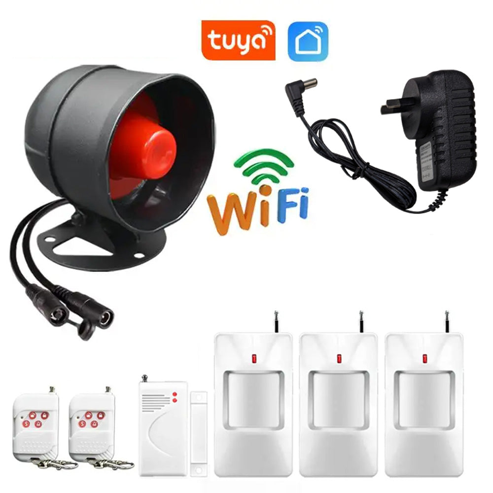Wifi infrared induction anti-theft loudly alarm for shops, stores, and homes Main image