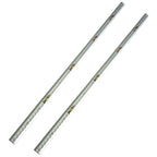 2Pcs 1.8M Sloped Edges Anchor Track 8 pcs Double Stud Fittings
