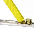 2Pcs 1M Sloped Edges Anchor Track 4 pcs Double Stud Fittings