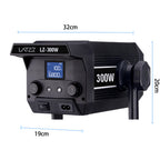 300W LED Photography Light 65cm Soft Mask 2.8 Meters Stand