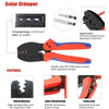 Solar Crimping Stripper and Cutter Tools 10pcs Solar Panel Cable Connectors