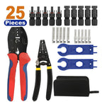 Solar Crimping Stripper and Cutter Tools 10pcs Solar Panel Cable Connectors