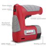 3 In 1 4.2V Electric Nail Gun Rechargeable Portable Wireless Woodworking Tool