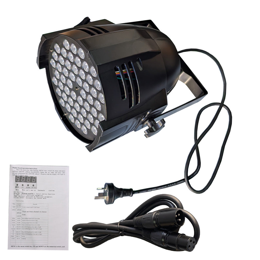 Professional LED Stage Light - RGB 54 x 3W Master-Slave Control Secondary image