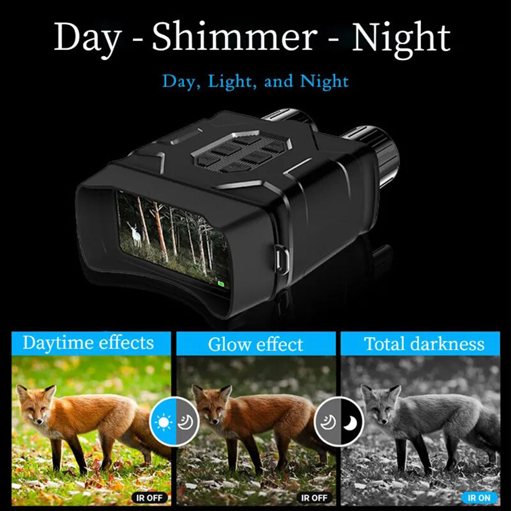 5K UHD WIFI Binocular Telescope 10X Digital Zoom 300M Infrared night vision