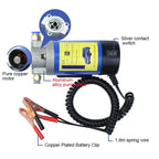 DC 12V Electric Suction Transfer Change Pump Motor Oil Diesel Extractor Pump