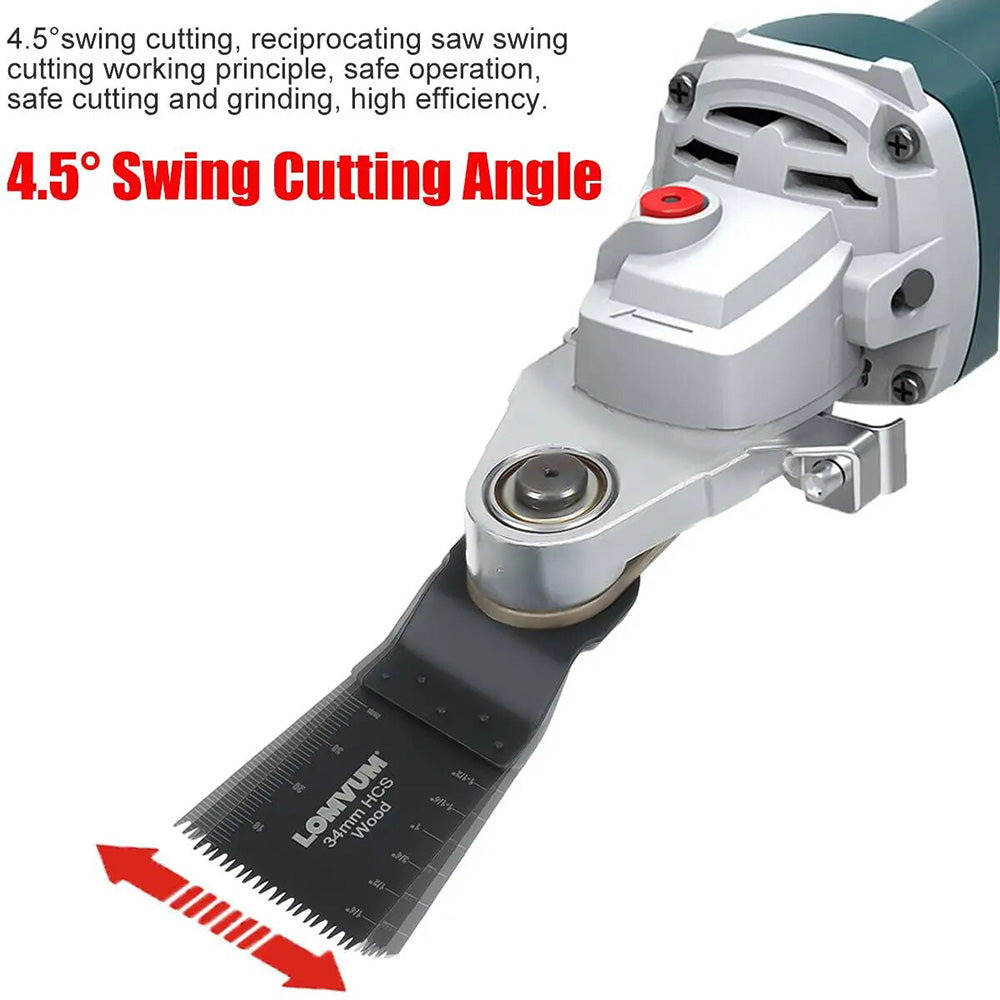 Oscillating Multi Saw Adapter Change Angle Grinder into Trimming Machine