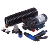 DC 12V 20LPM  70PSI deck wash mini bike car wash water pump kit