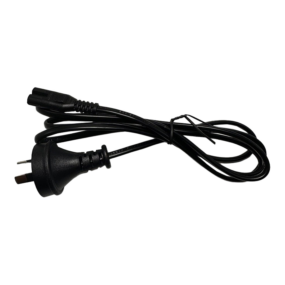 3m Mains Power Lead Flat Cord Cable AU 2-Pin to Figure 8 Plug 250V 7.5A Main image