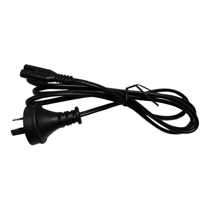 3m Mains Power Lead Flat Cord Cable AU 2-Pin to Figure 8 Plug 250V 7.5A