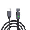 PD 100W Quick  Rotating Magnetic Charger Cable 2m Type-C to Lighting