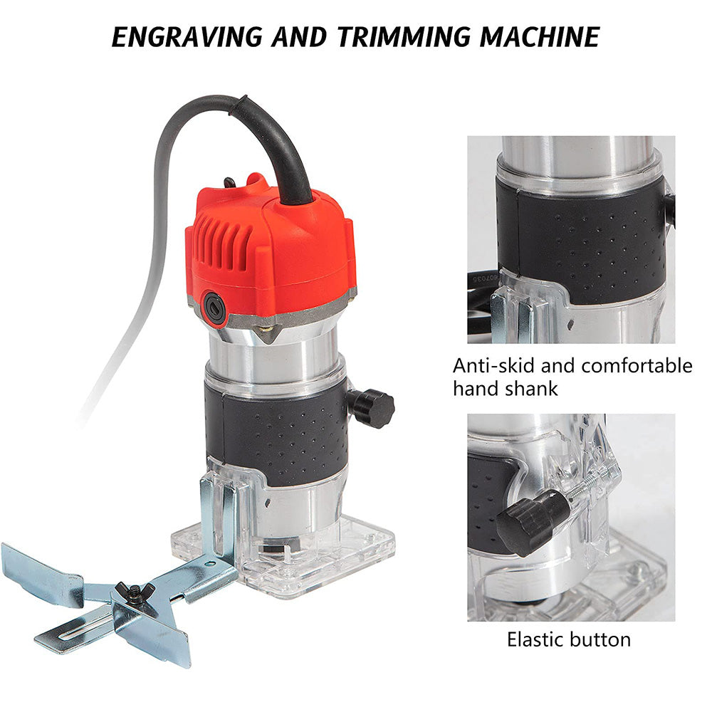 Trimming Machine  Router Tool  Edge Mill Wood Surface Treatment of Curve Cutting