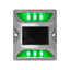 Solar Power Road Reflector Stud Waterproof Outdoor Warning Step Lights Green