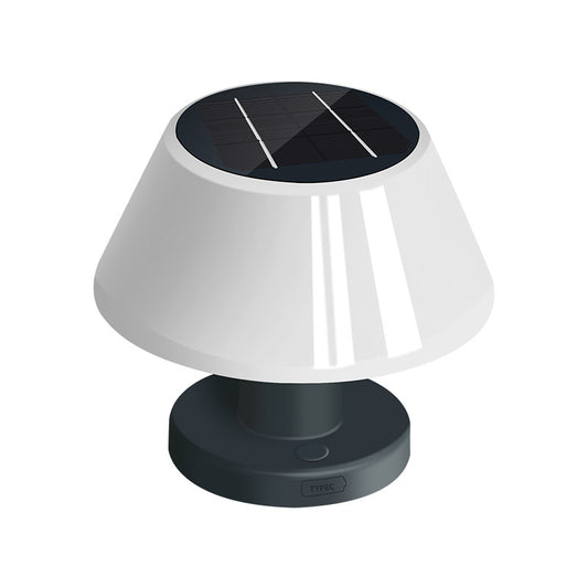 YH1901 Outdoor Modern Home Garden Decor Solar Rechargeable Cordless Table Lamp