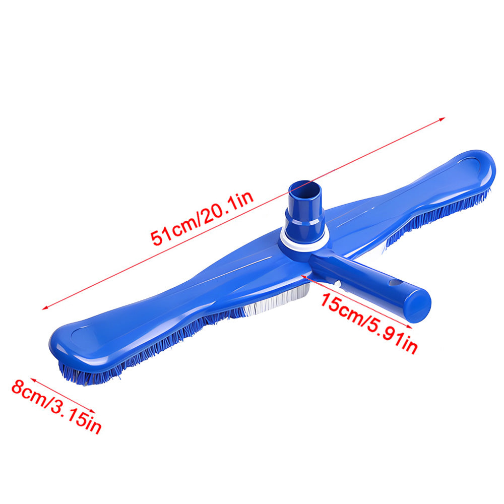 51cm/19inch Swimming Pool Cleaning Brush with Swivel Secondary image
