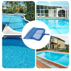 19.69in Pool Set Leaf Shovel Pool Spa Scoop Skimmer Rake Leaf Skimmer Net
