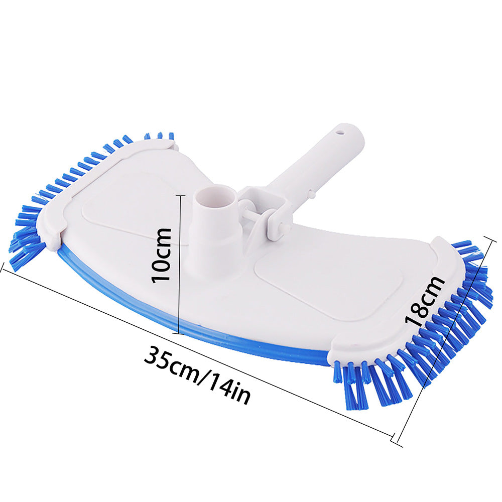 Swimming Pool Vacuum Head with Brush for Cleaning Swimming Pool, Spa Main image
