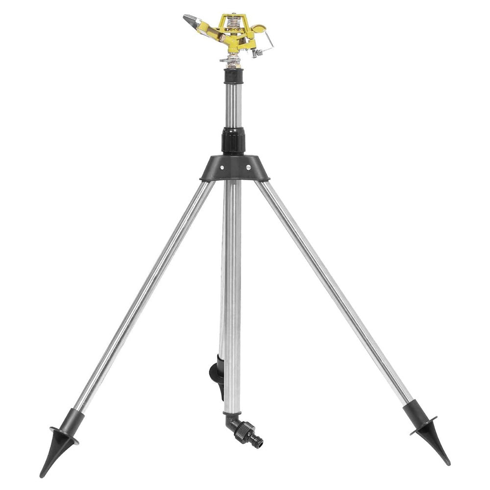 Tripod Sprinkler 360 Degree Rotating Heavy-Duty Zinc Alloy Lawn Sprinkler Main image