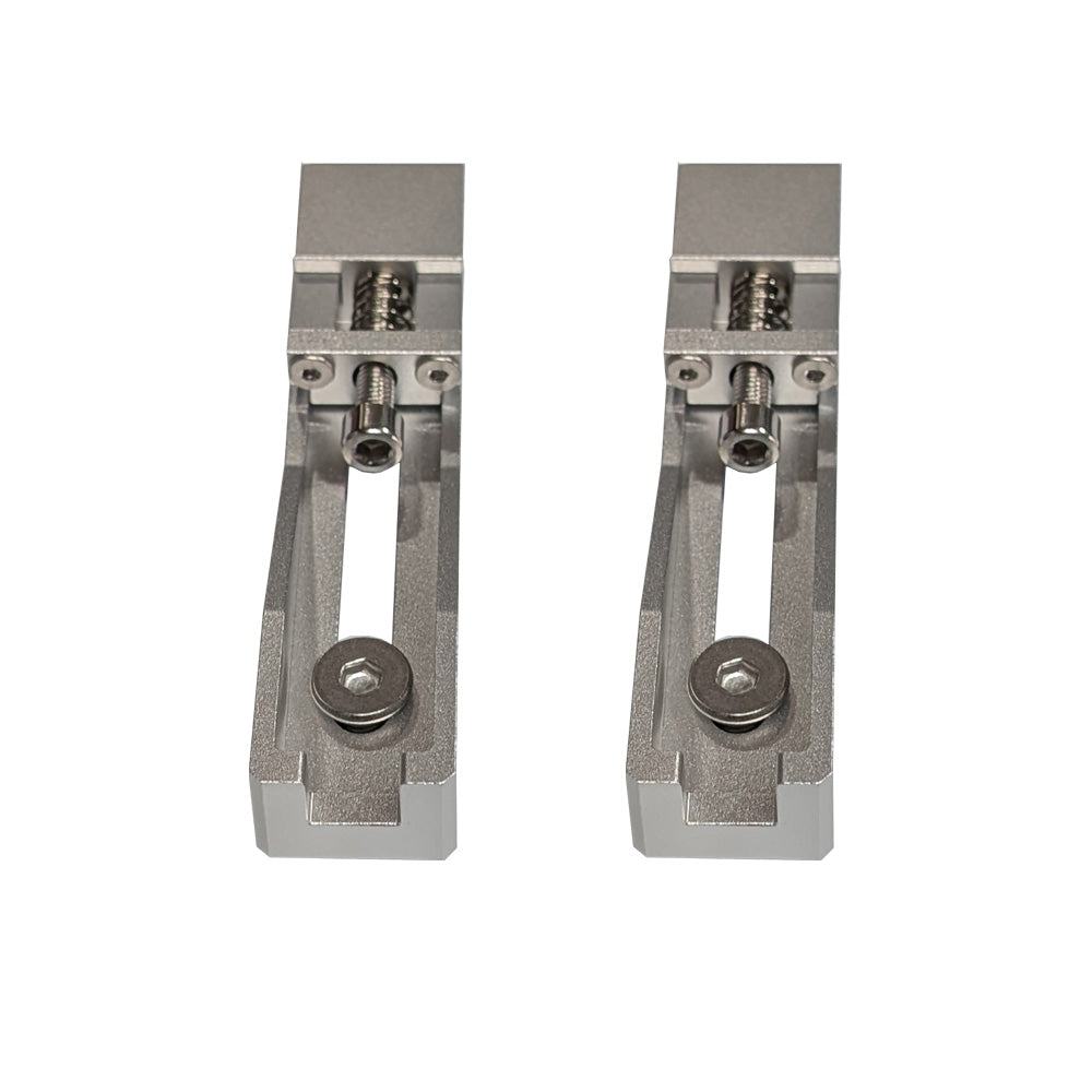 2PCS CNC Router Vise Low Profile Aluminum Toe Clamp