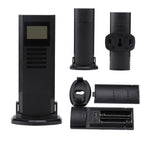 TS-6210 Multifunctional Wireless Thermometer Hygrometer Alert Clock Calendar