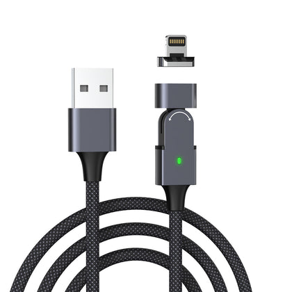 Quick  Rotating Magnetic Charger Cable 2m USB to Lighting