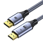 2m Male to Male Adapter DisplayPort to HDMI-Compatible 8K 60Hz DP to HDMI Cable