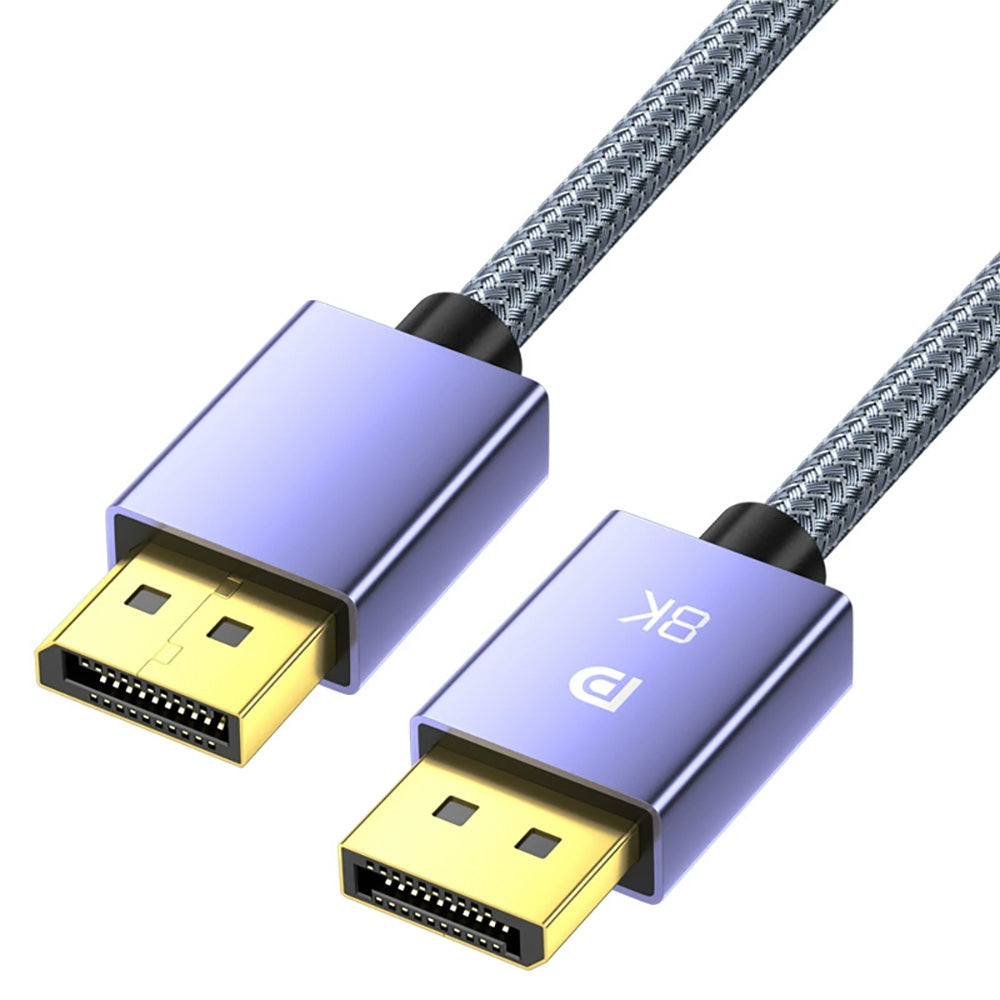 2m 5m Male to Male Adapter DisplayPort Cable DP 1.4 to DP 8K 60Hz