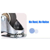 4Pcs 3 in TPR Mute Heavy Duty Furniture Swivel Caster Wheels