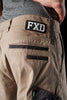 FXD WP-4 CUFFED STRETCH WORK PANTS KHAKI