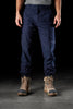 FXD WP4 CUFFED STRETCH WORK PANTS NAVY