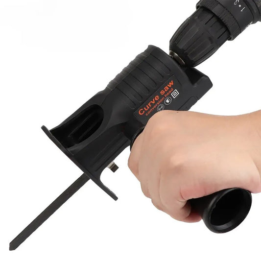 Electric Drill To Saw Conversion Head Curve Saw Converter Woodworking Saw