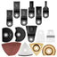 24 Pcs Oscillating Saw Blades High Speed Steel Oscillating Multitool Blades Set