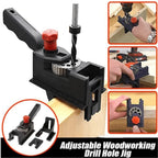 3-12mm Hole Woodworking Drilling Positioning Limit Fixture DIY Woodworking 38pcs