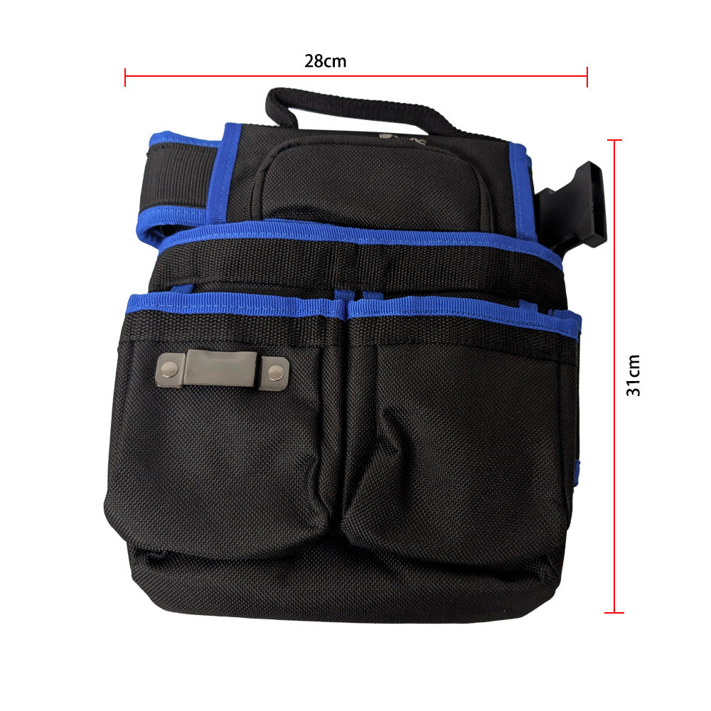 Adjustable Electrician Tool Bag with Suspenders and Magnetic Pouches Secondary image