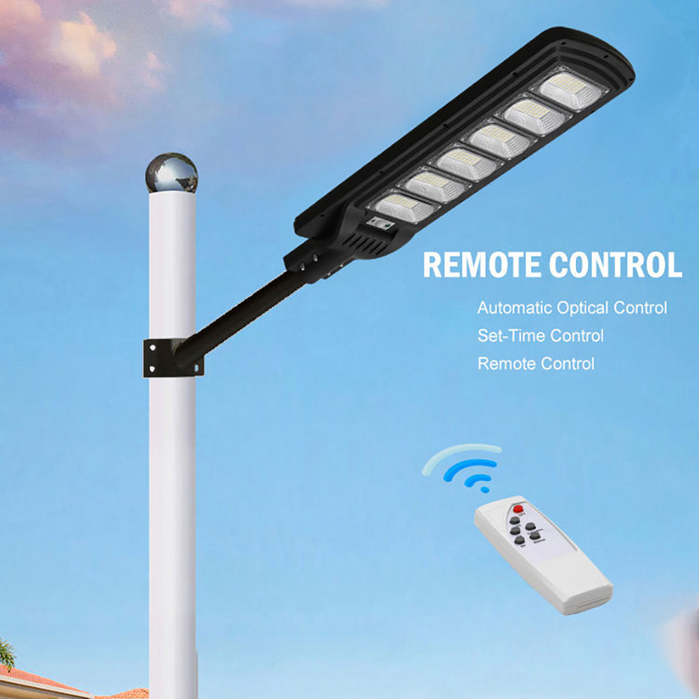 300W 4 Mode Remote Control Led motion Outdoor Waterproof Ip65 Solar Street Light