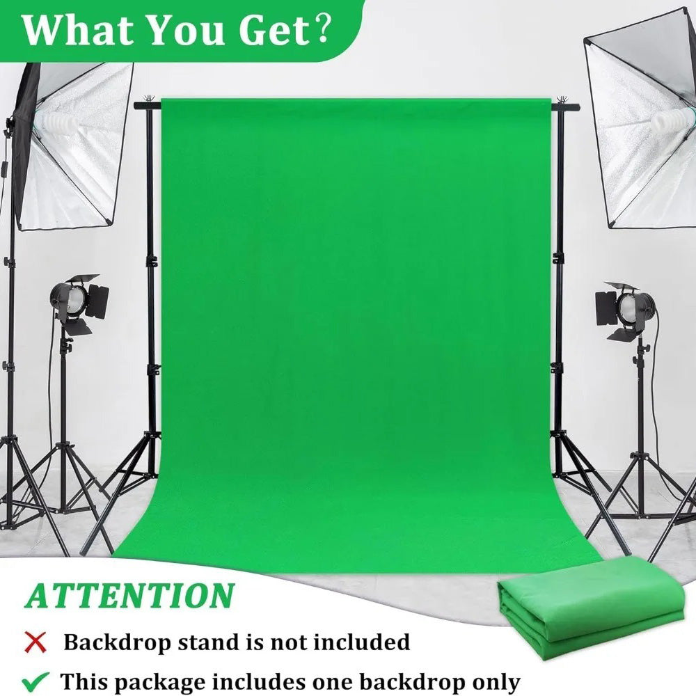 9.8x6.56ft 3X2m Photo Muslin Backdrop Collapsible Studio Seamless Background